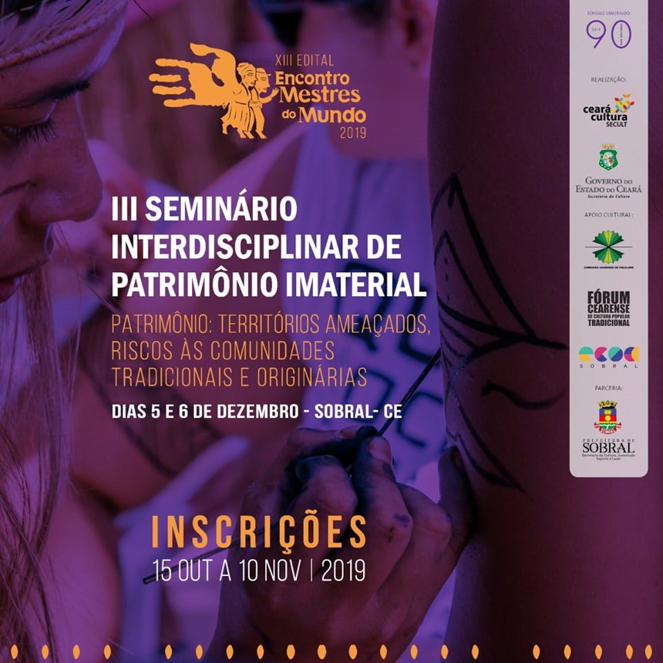 III Seminário Interdisciplinar de Patrimônio Imaterial
