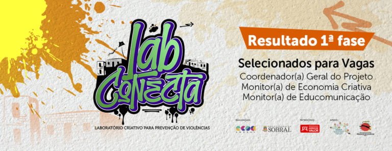 RESULTADO 1ª FASE – Seleção Simplificada – Projeto LabConecta – Laboratório Criativo de Prevenção de Violências