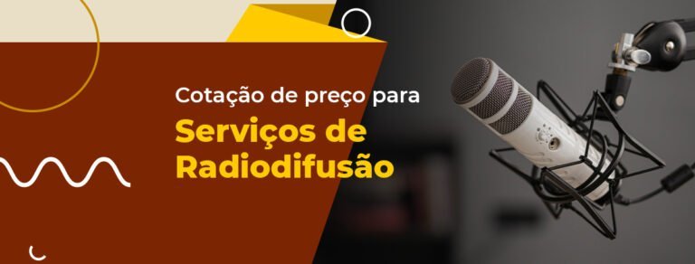 Cotação de Preços para Serviços de Radiodifusão