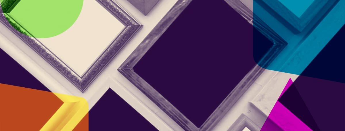 Banner site moldura