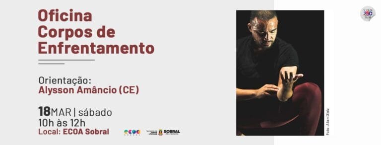 Inscrição para Oficina Corpos de Enfrentamento