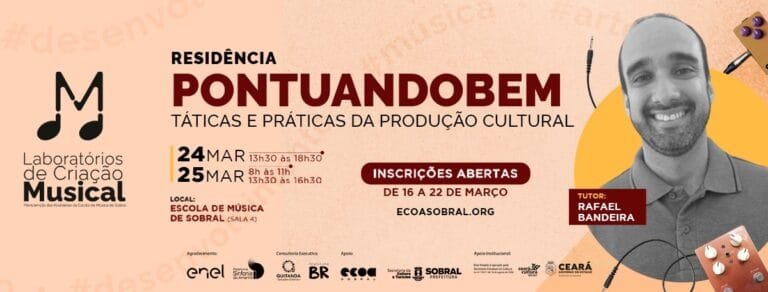 Inscrições abertas – Residência Pontuandobem