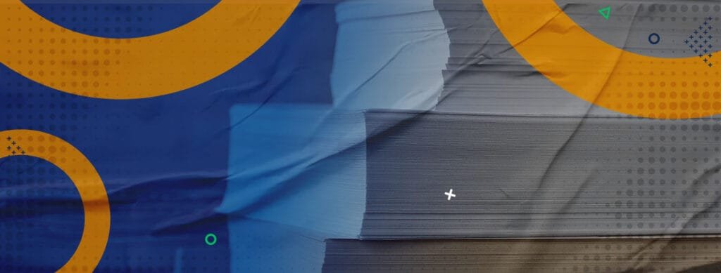 Banner site papel